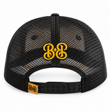 Golden Halo back with gold BB embroidery and snapback