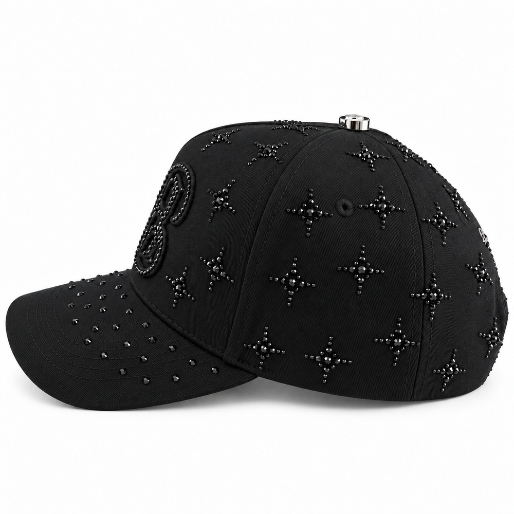 Total Black Edition cap other side view